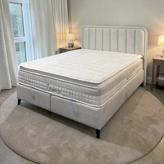NOWA Bianco Opbergboxspring 7-zones