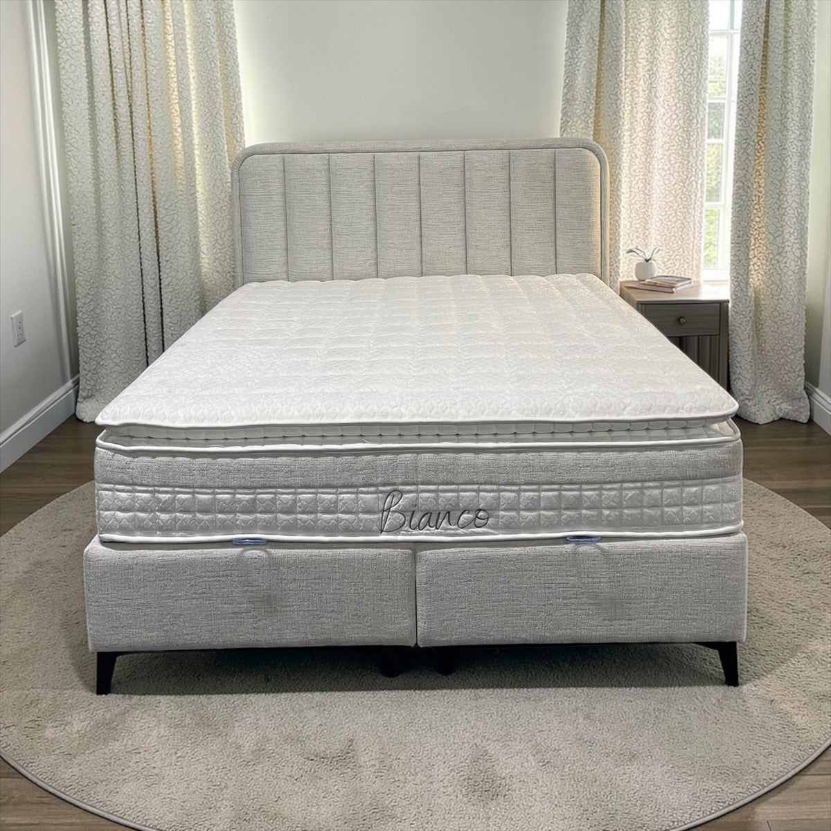 NOWA Bianco Opbergboxspring 7-zones
