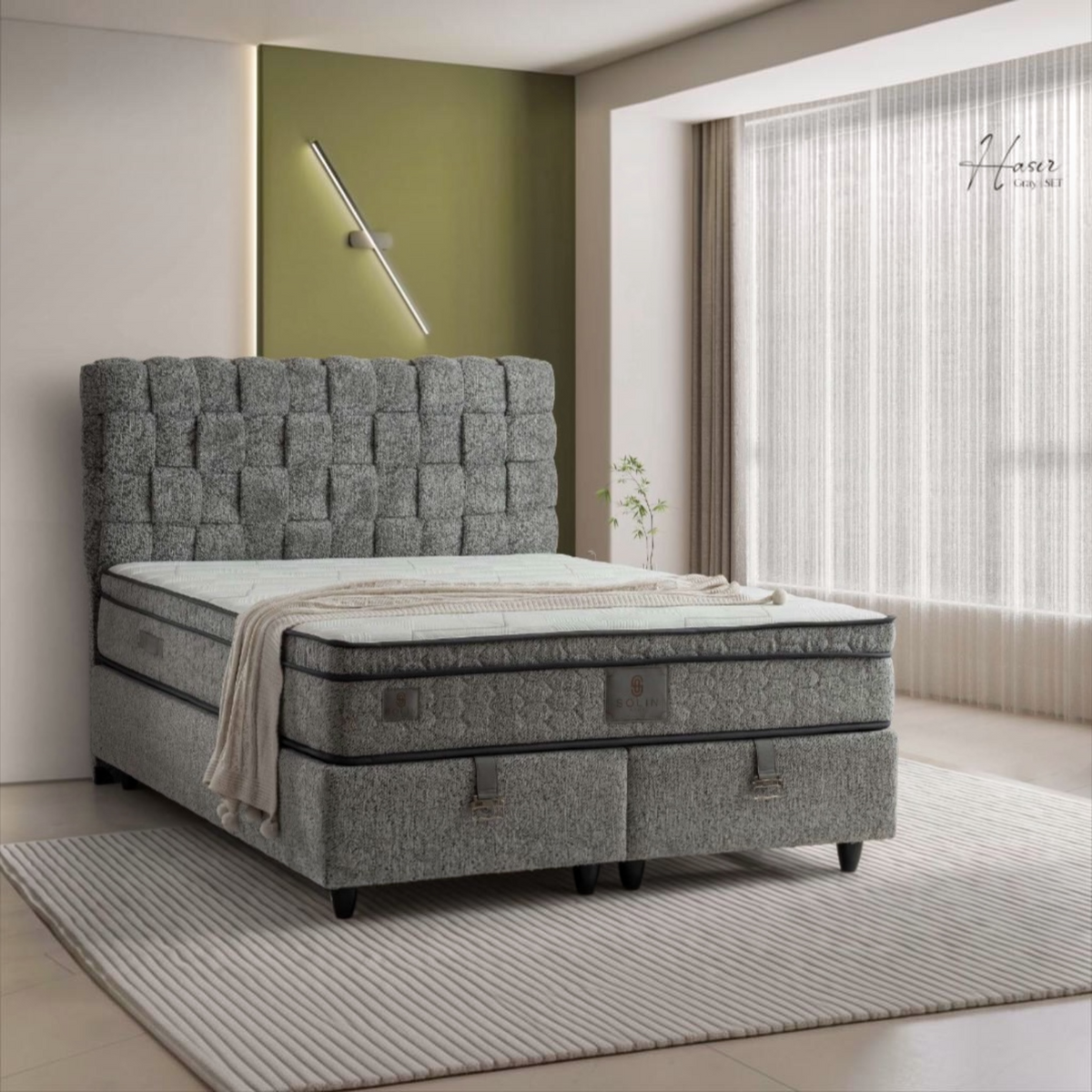 Boxspring Hasir met Emma Original Matras